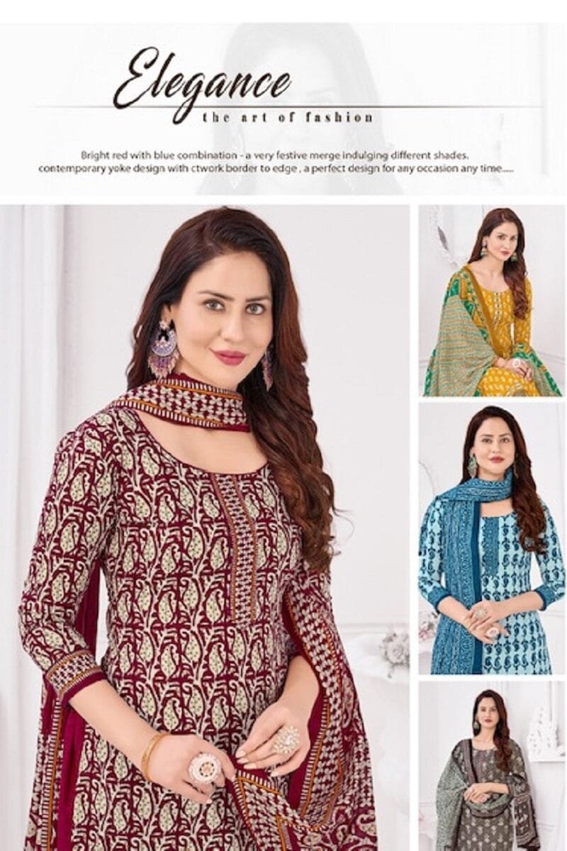 Madhav Pari Tradition Vol 1 Wholesale Cotton Dress Material