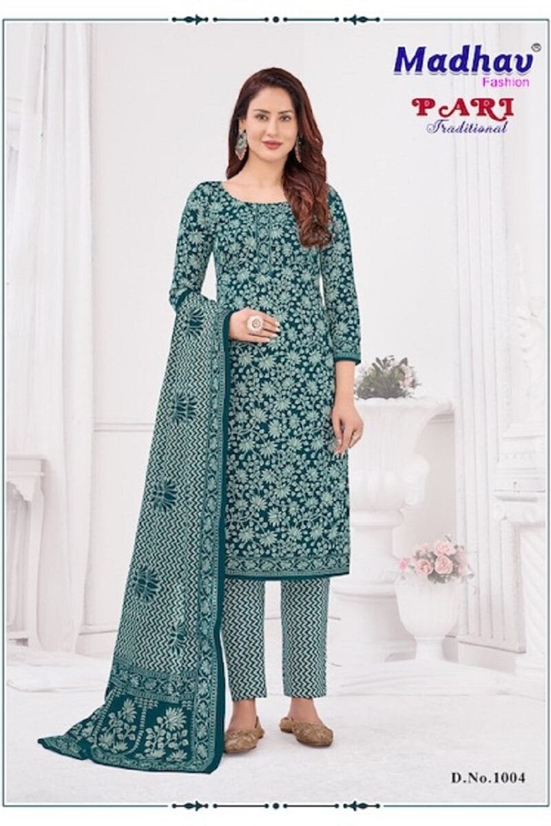 Madhav Pari Tradition Vol 1 Wholesale Cotton Dress Material