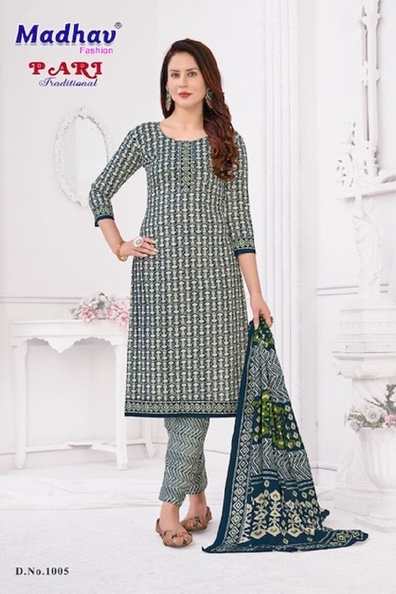 Madhav Pari Tradition Vol 1 Wholesale Cotton Dress Material
