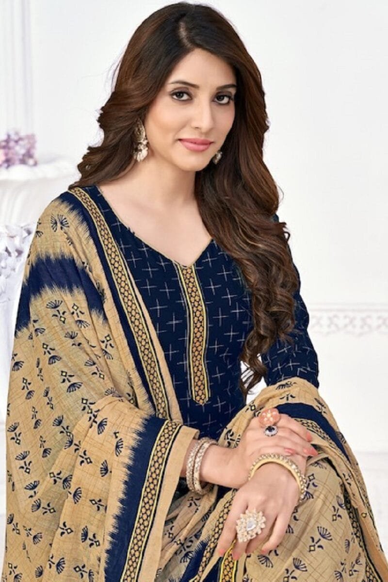 Madhav Prachi Vol 3 Wholesale Cotton Dress Material