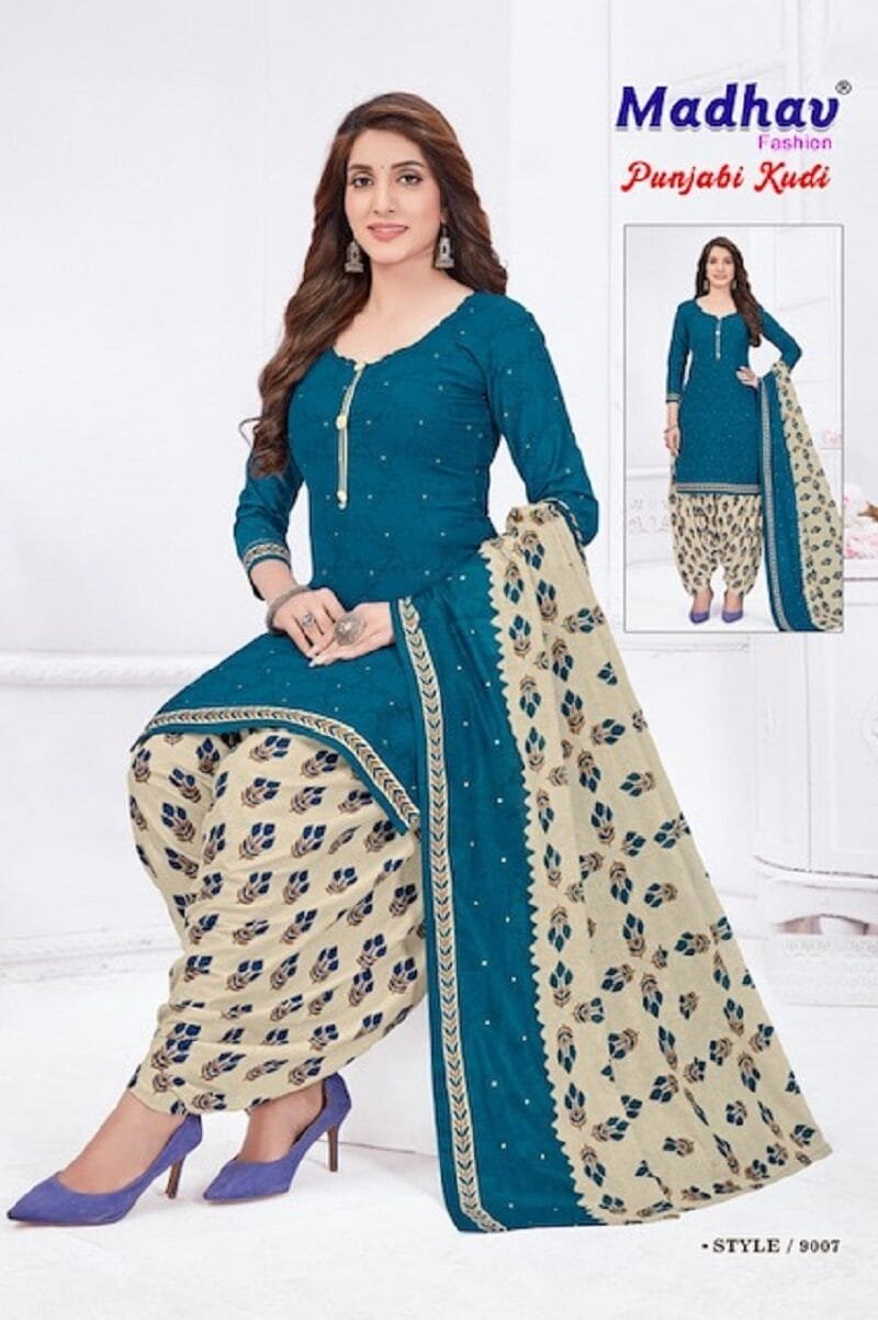 Madhav Punjabi Kudi Vol 9 Wholesale Cotton Dress Material