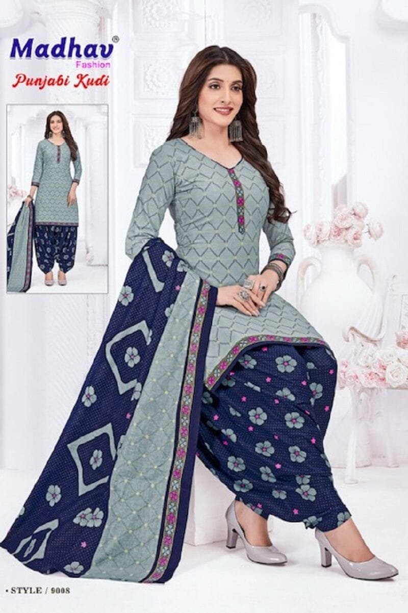 Madhav Punjabi Kudi Vol 9 Wholesale Cotton Dress Material