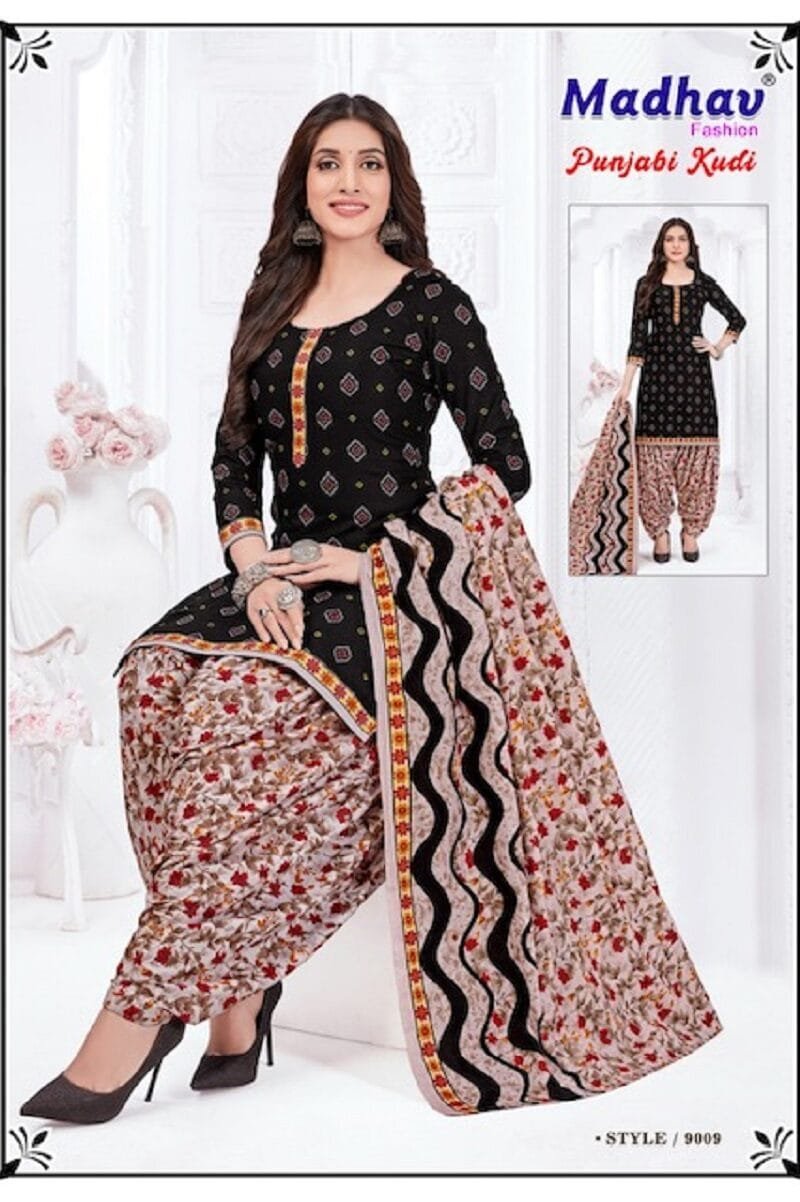 Madhav Punjabi Kudi Vol 9 Wholesale Cotton Dress Material