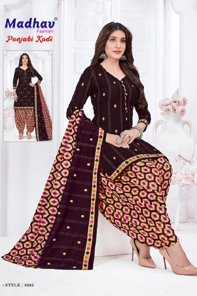 Madhav Punjabi Kudi Vol 9 Wholesale Cotton Dress Material