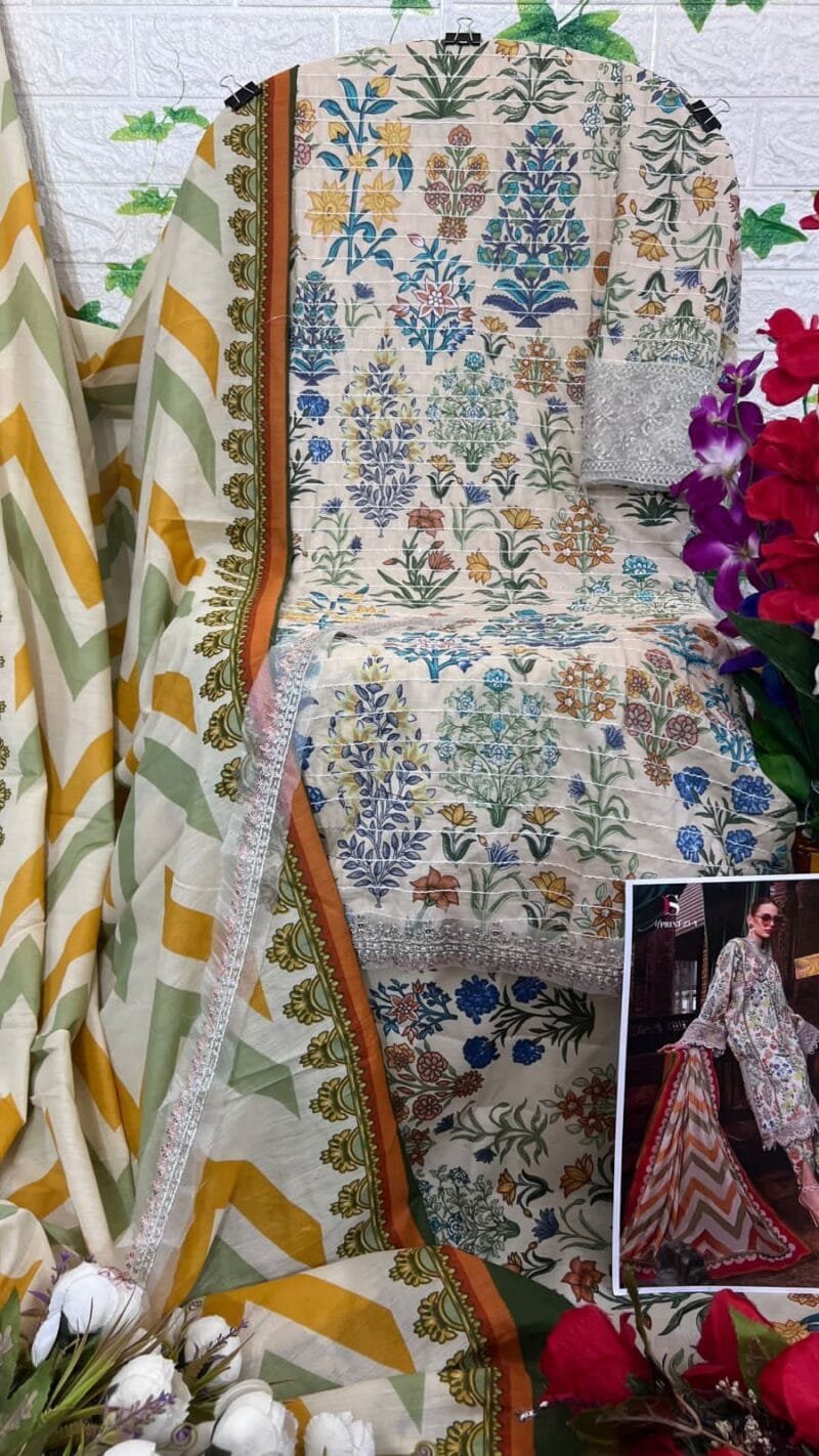 Mariab Mprint Spring Summer 23 Pakistani Salwar Suits DEEPSY