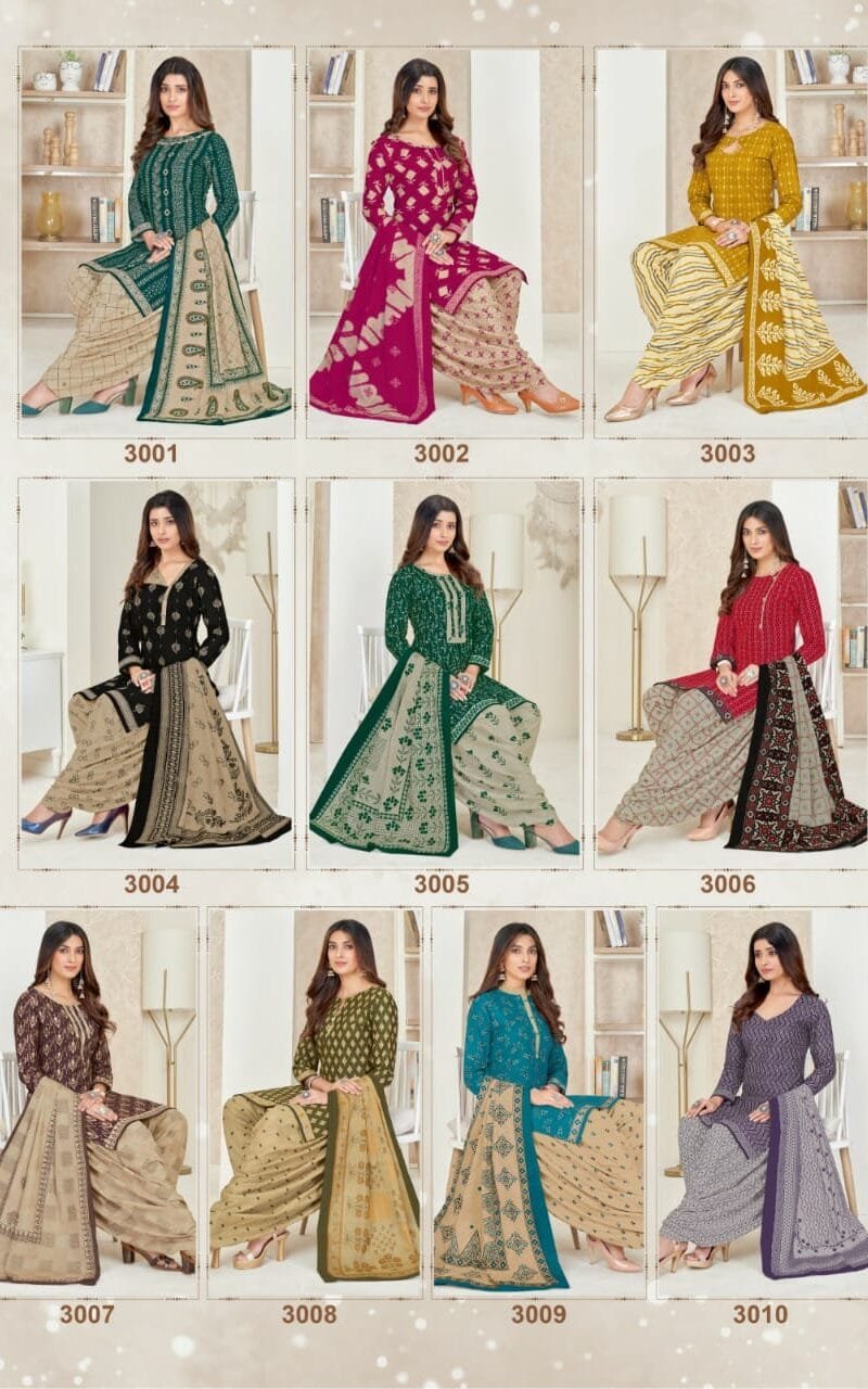 Mayur Rang Rasiya Vol 3 Wholesale Cotton Dress Material