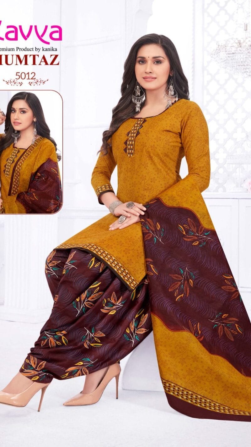 Mumtaz Vol 5 Cotton Readymade Catalogue