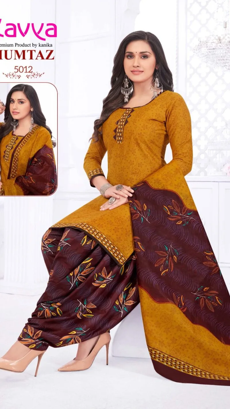 Mumtaz Vol 5 Cotton Readymade Catalogue