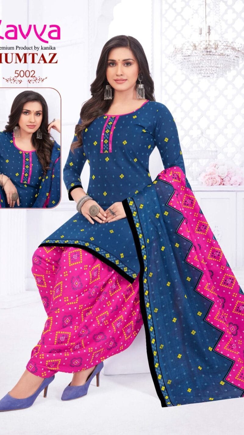 Mumtaz Vol 5 Cotton Readymade Catalogue