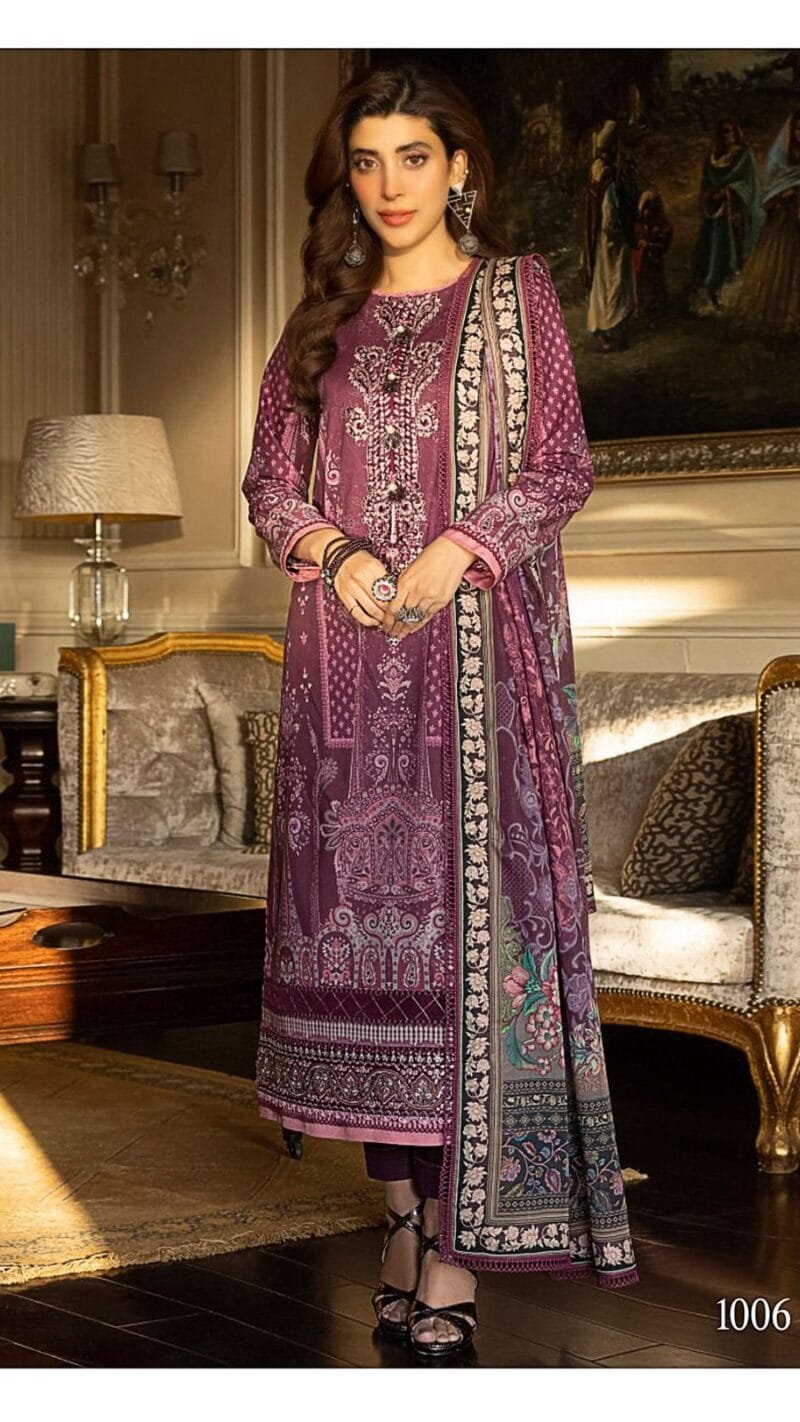 Nureh Mumtaz Fab Pakistani Karachi Wholesale Cotton Dress Material