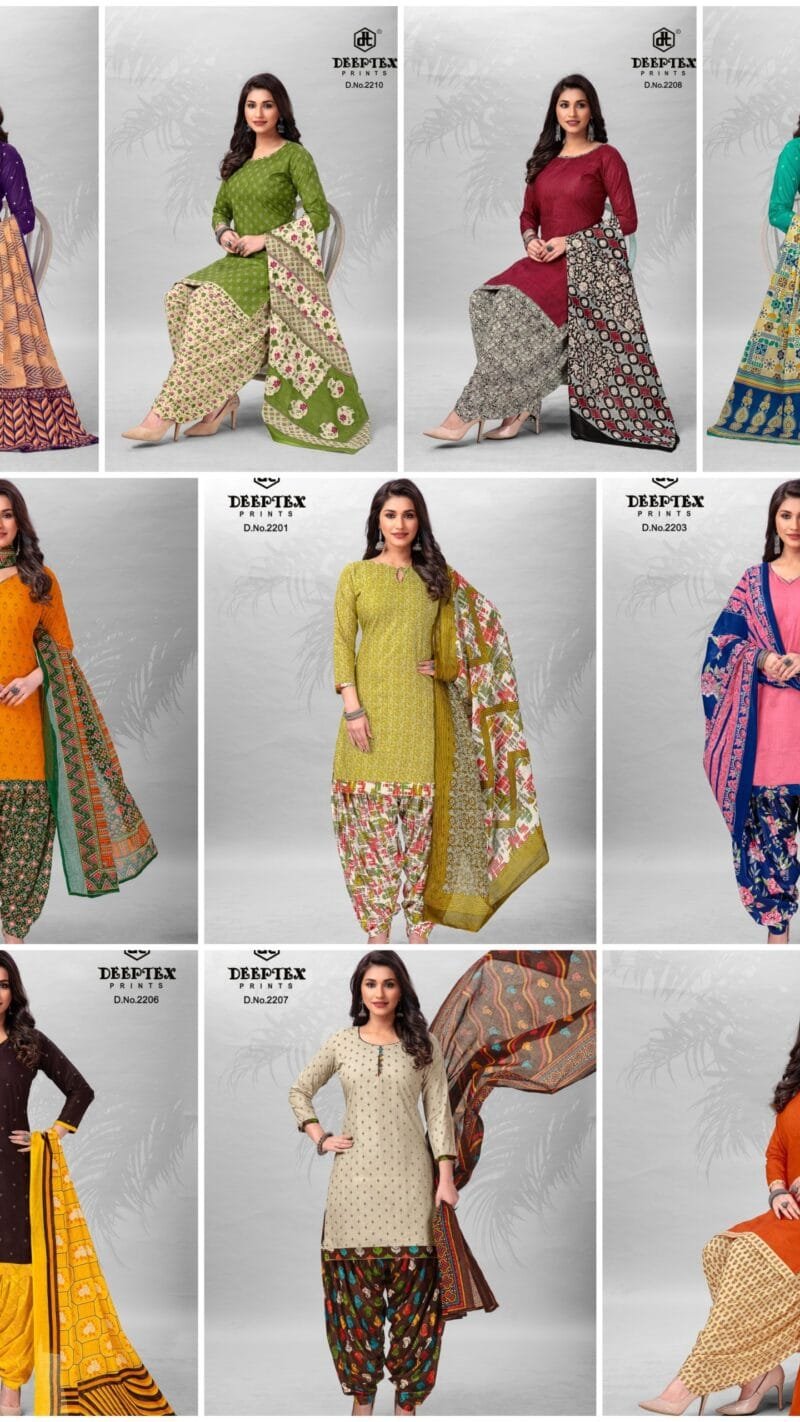 Pichkari Vol 22 Deeptex Wholesale Cotton Dress Material