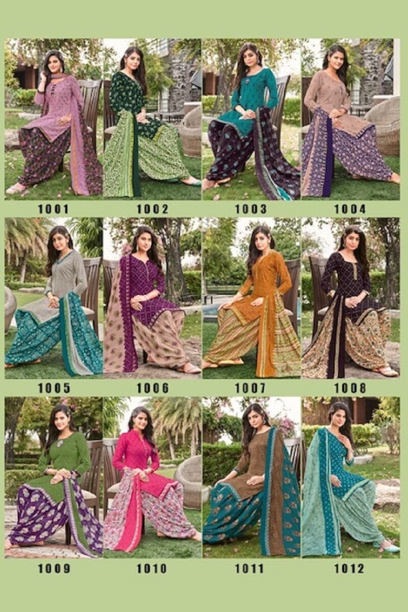 Premium Rasberry Patiyala Vol 1 Wholesale Cotton Dress Material