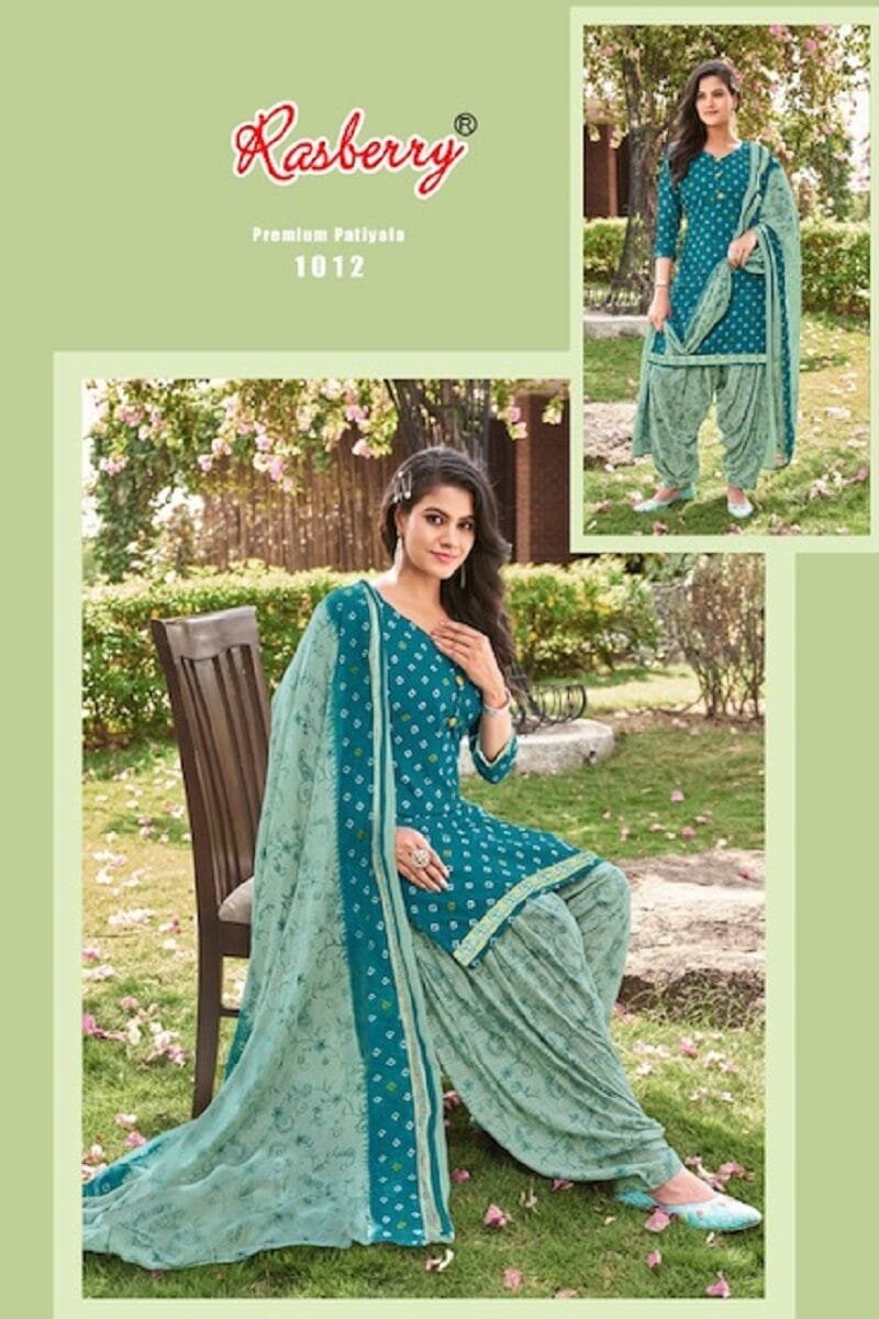 Premium Rasberry Patiyala Vol 1 Wholesale Cotton Dress Material