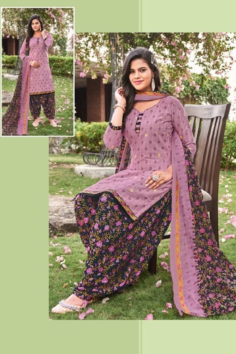 Premium Rasberry Patiyala Vol 1 Wholesale Cotton Dress Material