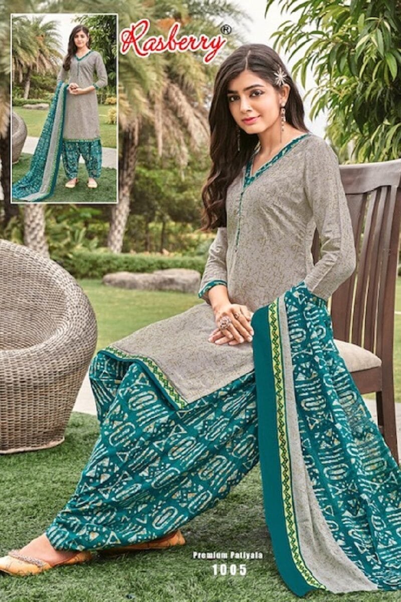 Premium Rasberry Patiyala Vol 1 Wholesale Cotton Dress Material