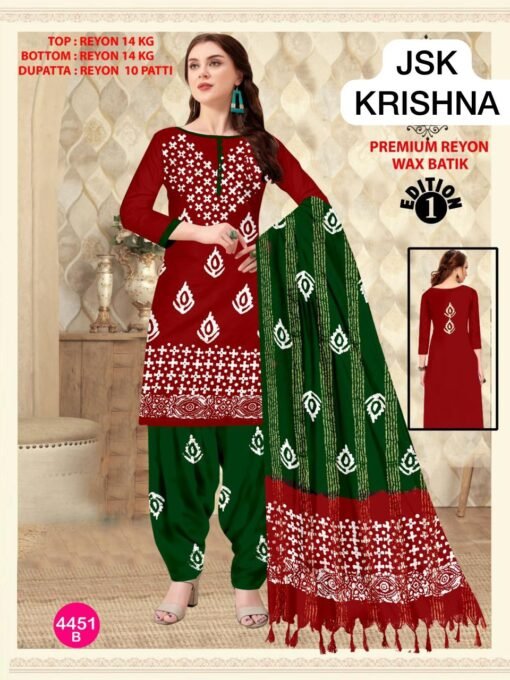Premium Reyon Wax Batik Wholesale Dress Material
