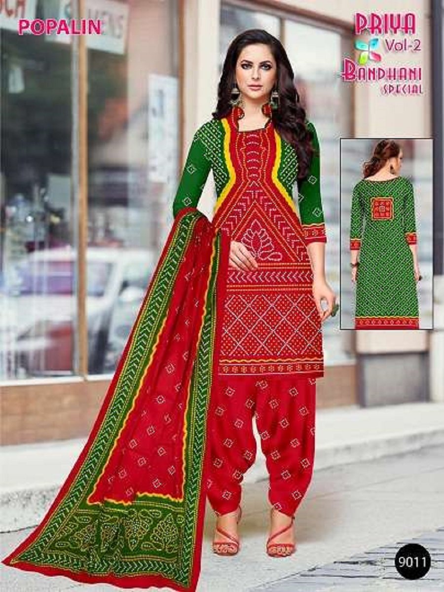 Buy Bandhani Dress Material Online India – Ethenika.com