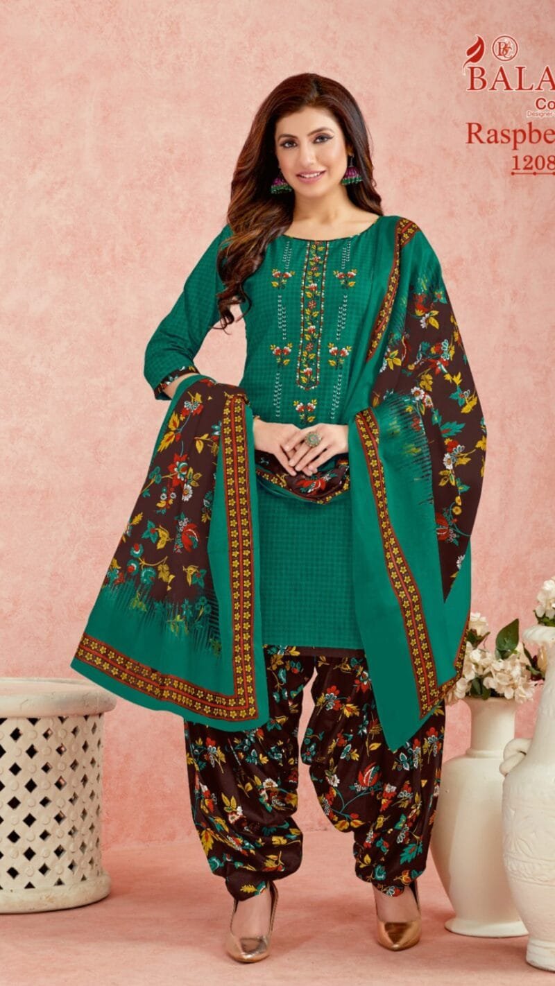 Raspberry Vol 12 Balaji Cotton Wholesale Cotton Dress Material