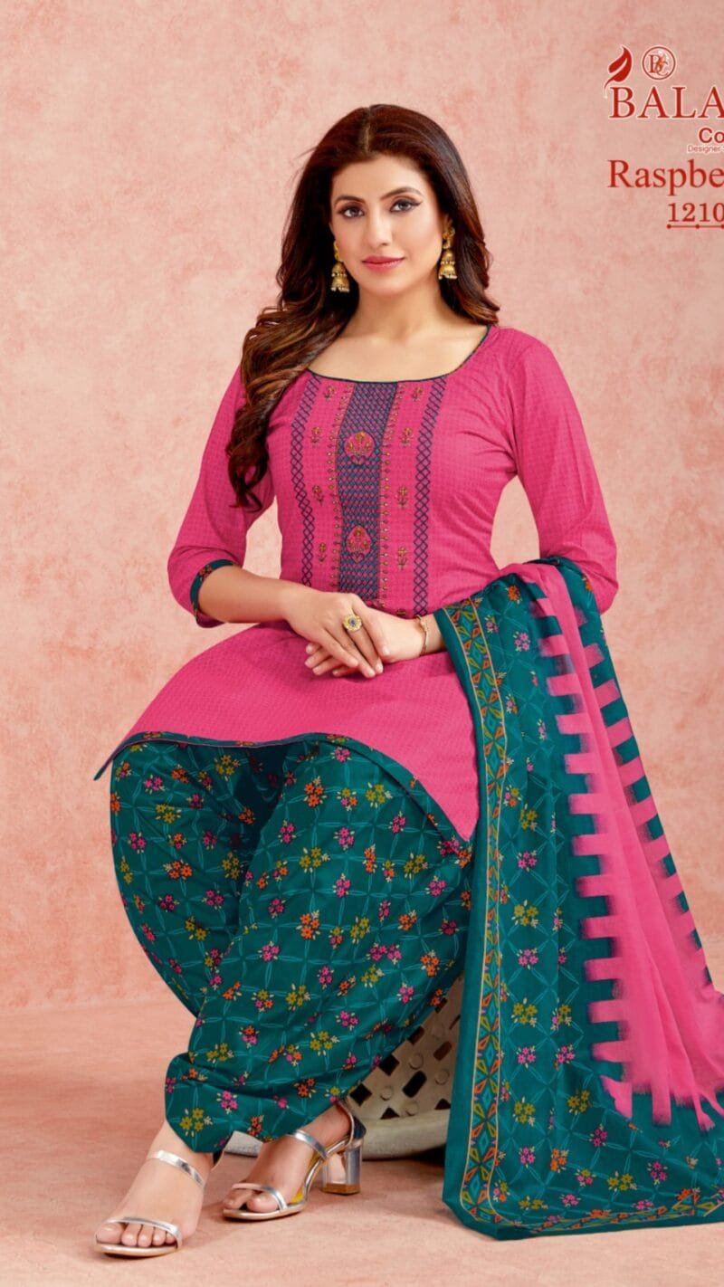 Raspberry Vol 12 Balaji Cotton Wholesale Cotton Dress Material