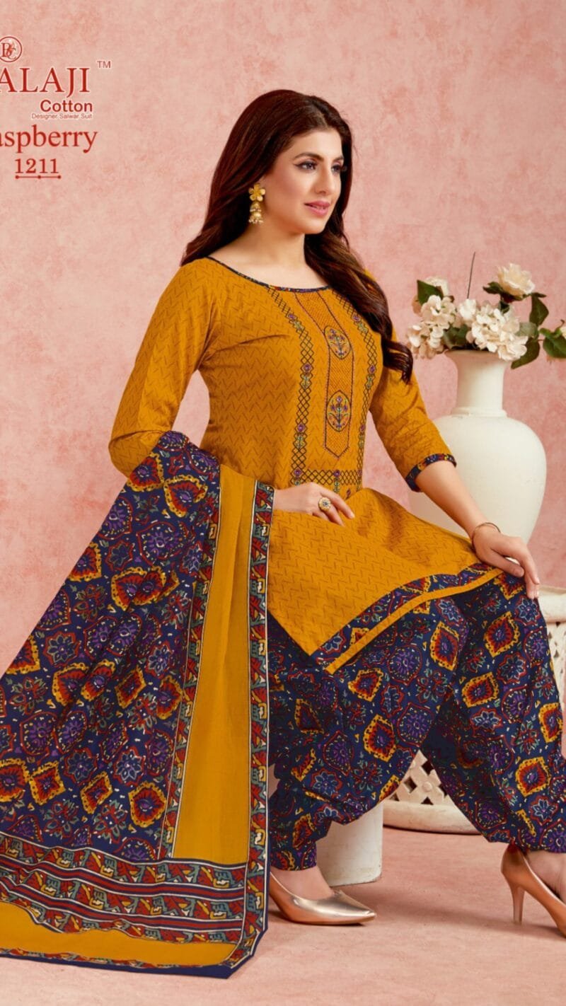 Raspberry Vol 12 Balaji Cotton Wholesale Cotton Dress Material