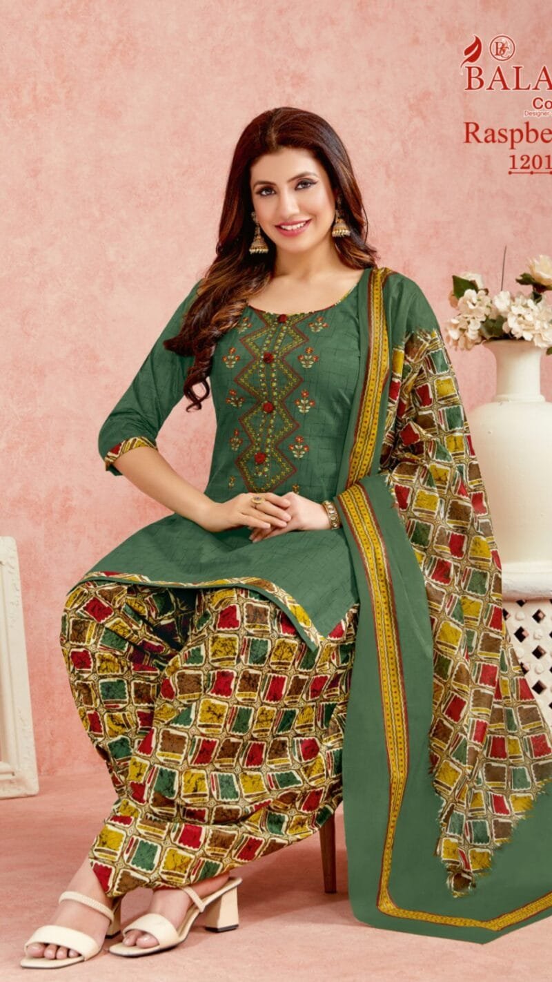 Raspberry Vol 12 Balaji Cotton Wholesale Cotton Dress Material
