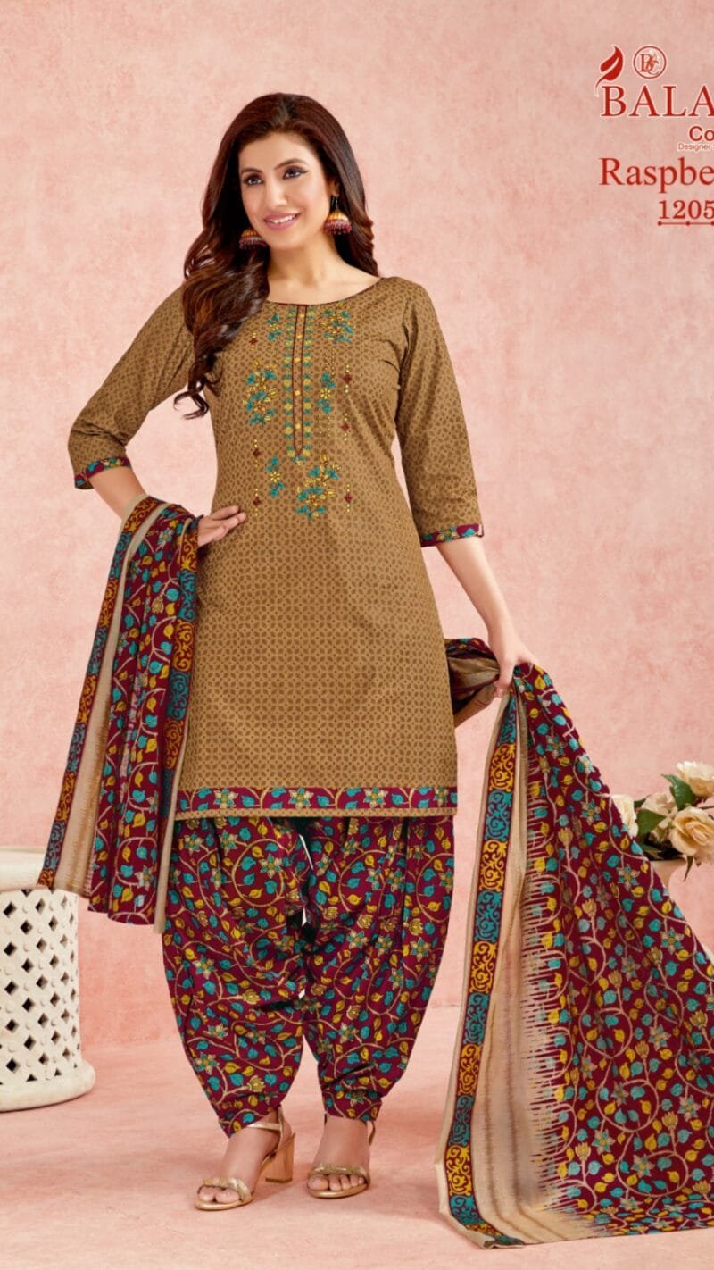 Raspberry Vol 12 Balaji Cotton Wholesale Cotton Dress Material