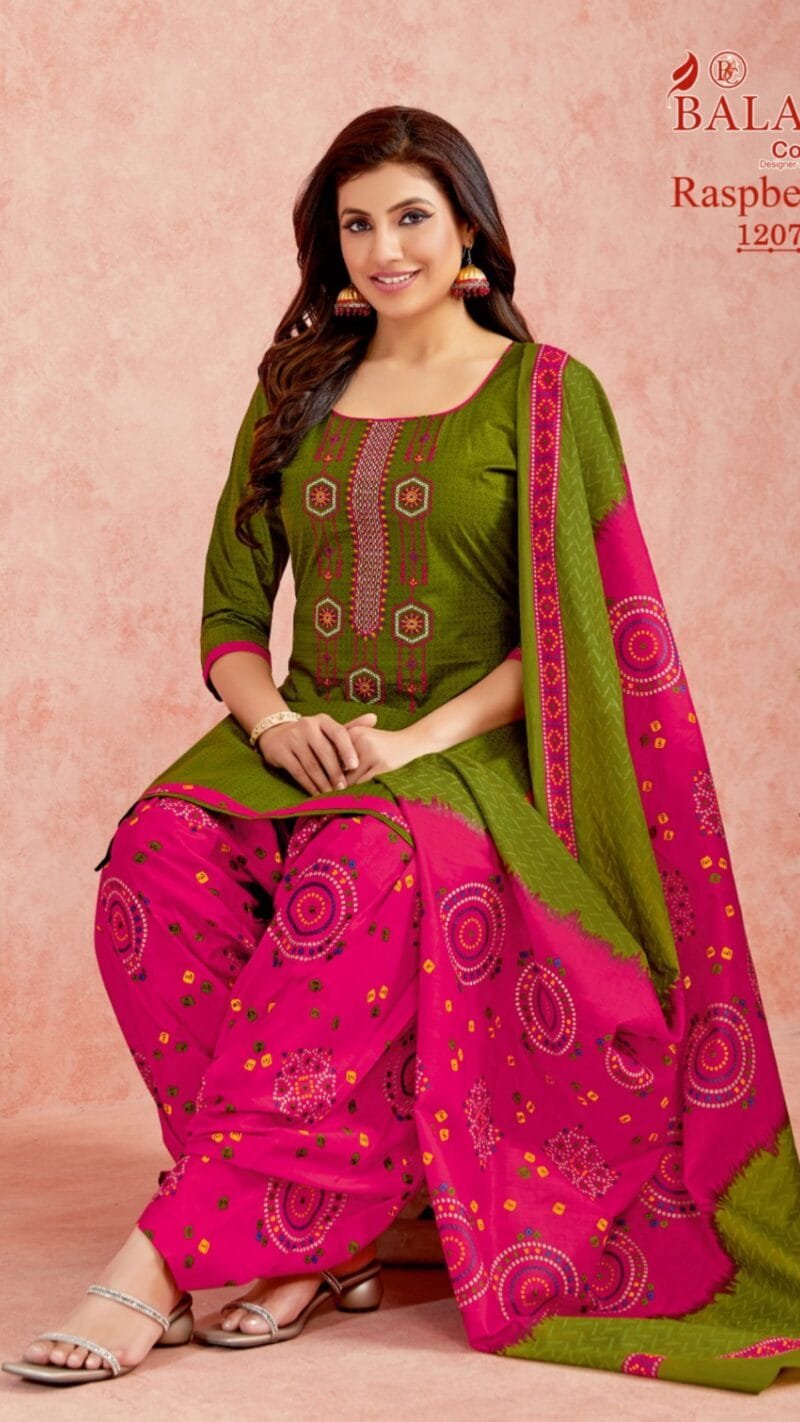 Raspberry Vol 12 Balaji Cotton Wholesale Cotton Dress Material