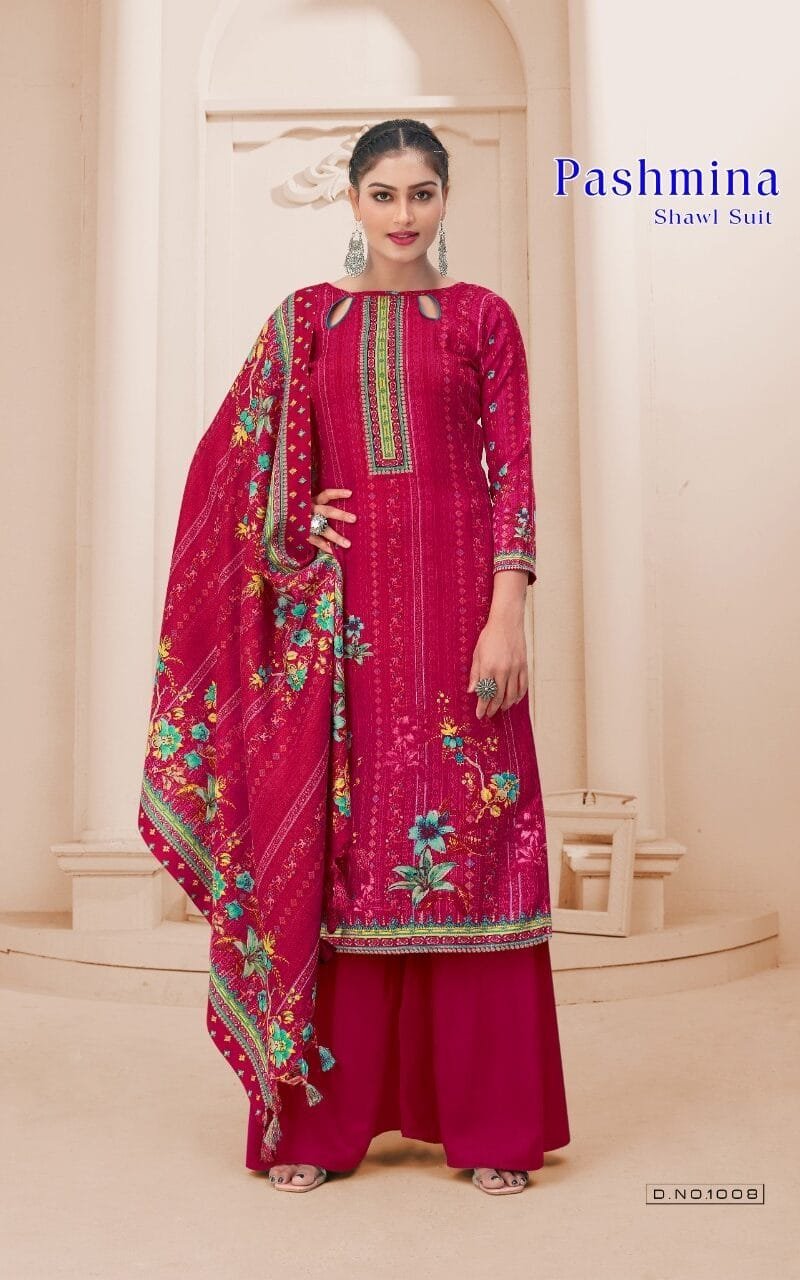 SAT Pashmina Vol 11 Pashmina Dress Material