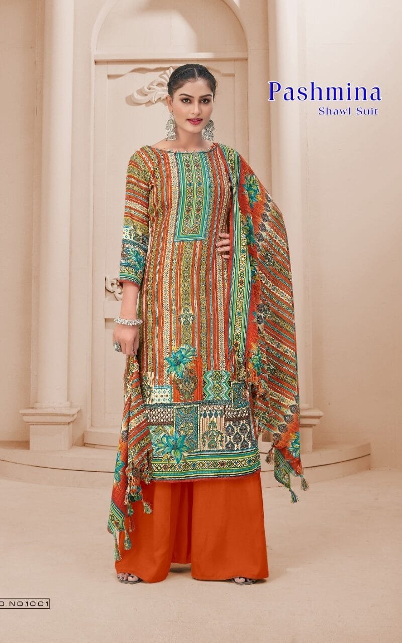 SAT Pashmina Vol 11 Pashmina Dress Material