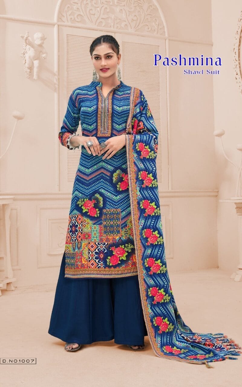 SAT Pashmina Vol 11 Pashmina Dress Material