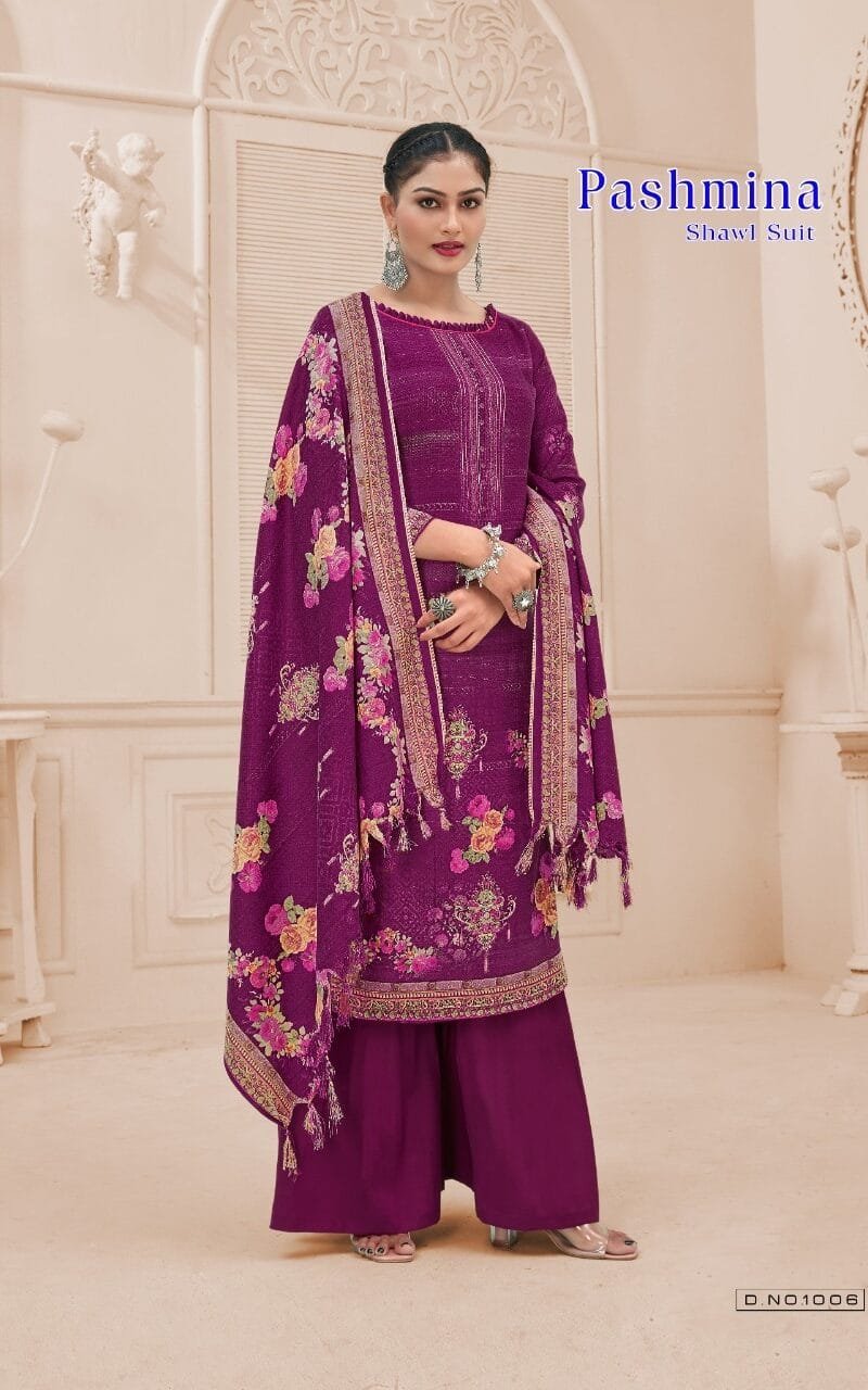 SAT Pashmina Vol 11 Pashmina Dress Material