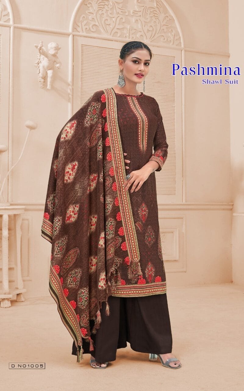 SAT Pashmina Vol 11 Pashmina Dress Material