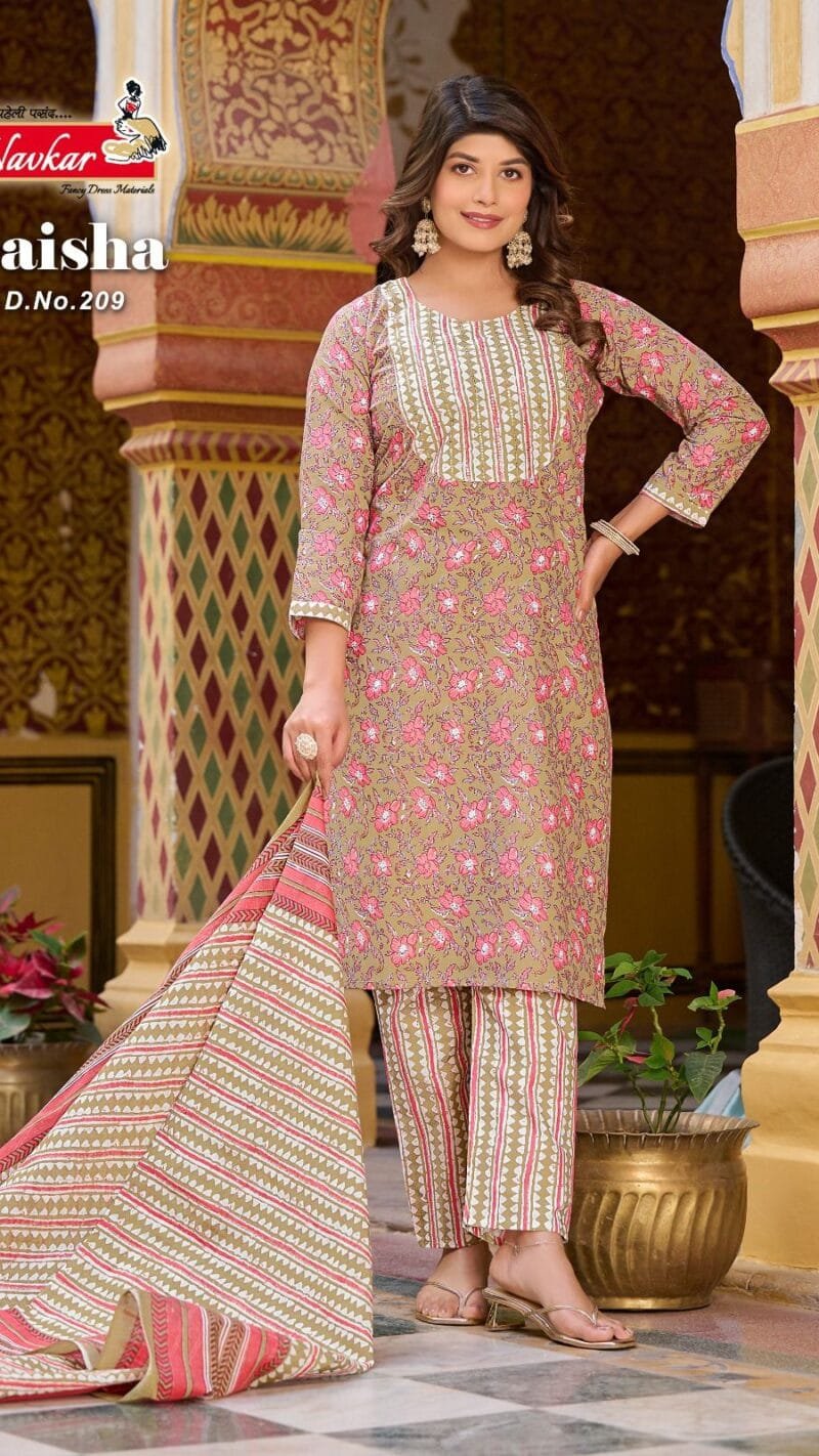 Saisha Vol 2 Navkar Readymade Catalogue with Embroidery Sequence Work