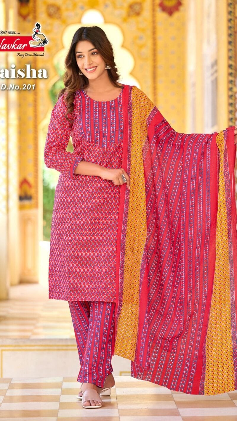 Saisha Vol 2 Navkar Readymade Catalogue with Embroidery Sequence Work