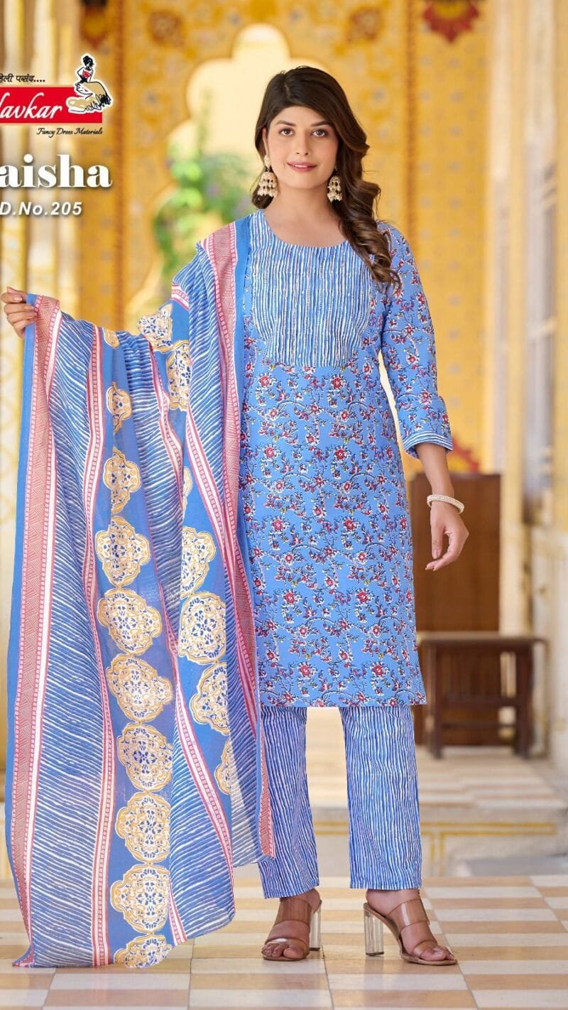 Saisha Vol 2 Navkar Readymade Catalogue with Embroidery Sequence Work