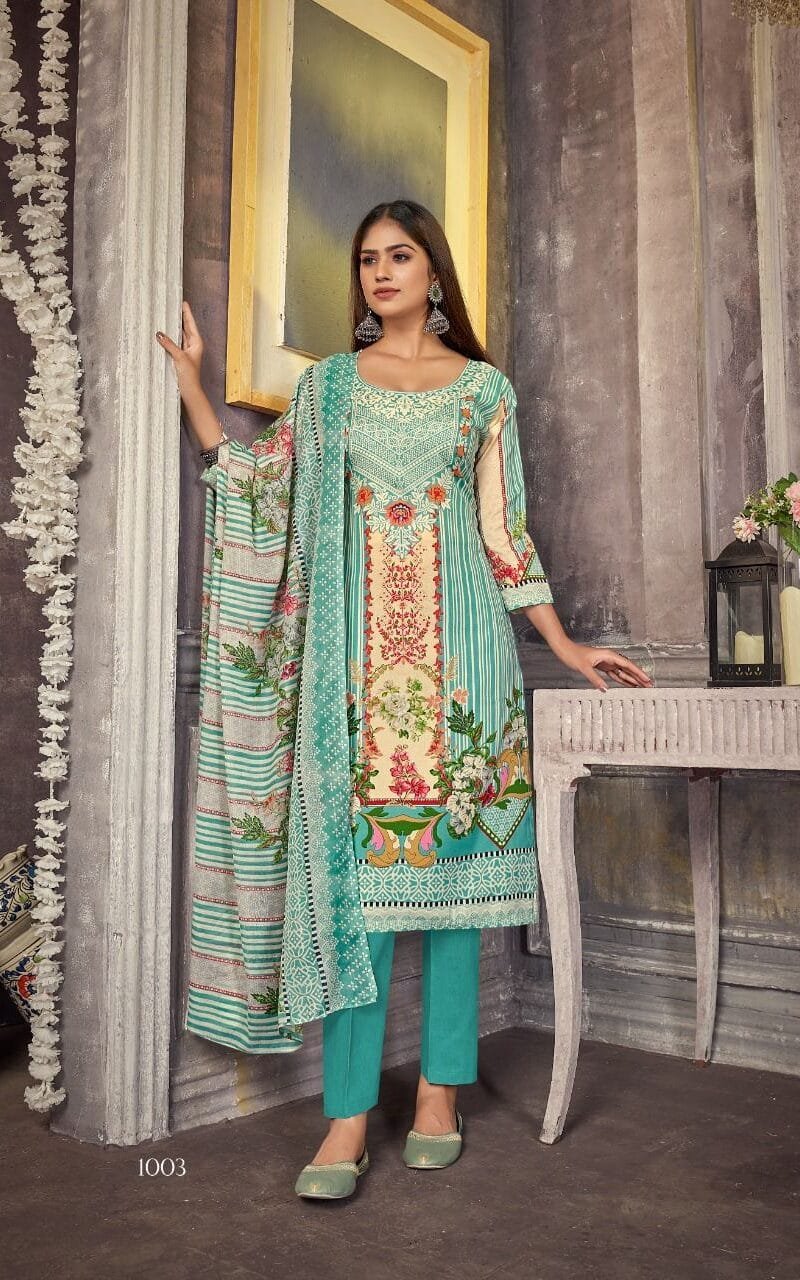 Shiv Gori Shabnam Vol 1 Wholesale Cotton Dress Material