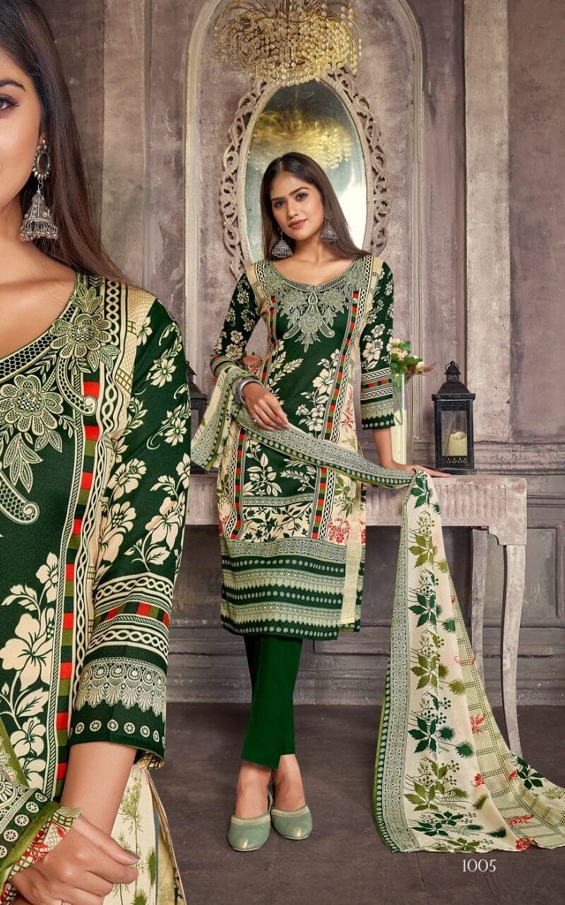 Shiv Gori Shabnam Vol 1 Wholesale Cotton Dress Material