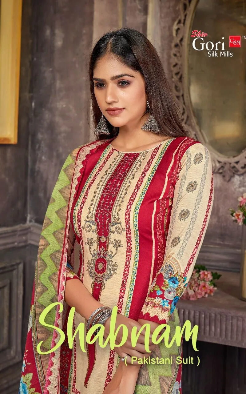 Shiv Gori Shabnam Vol 1 Wholesale Cotton Dress Material