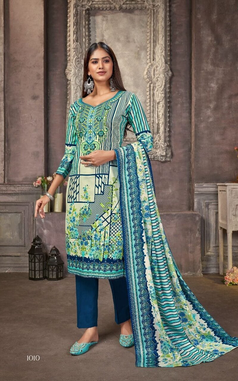 Shiv Gori Shabnam Vol 1 Wholesale Cotton Dress Material