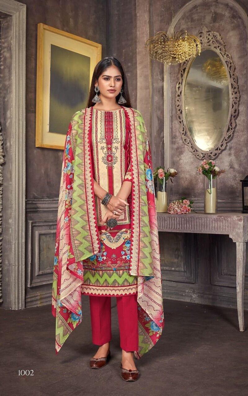 Shiv Gori Shabnam Vol 1 Wholesale Cotton Dress Material