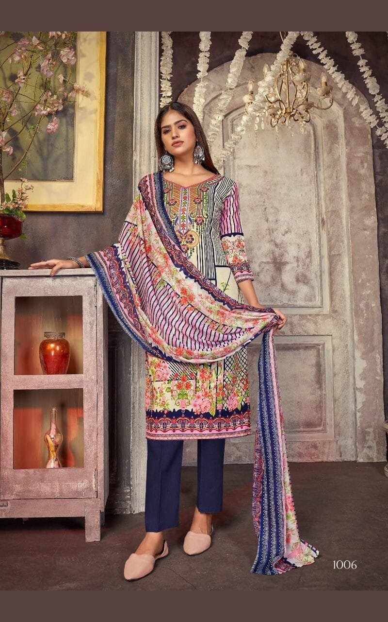 Shiv Gori Shabnam Vol 1 Wholesale Cotton Dress Material