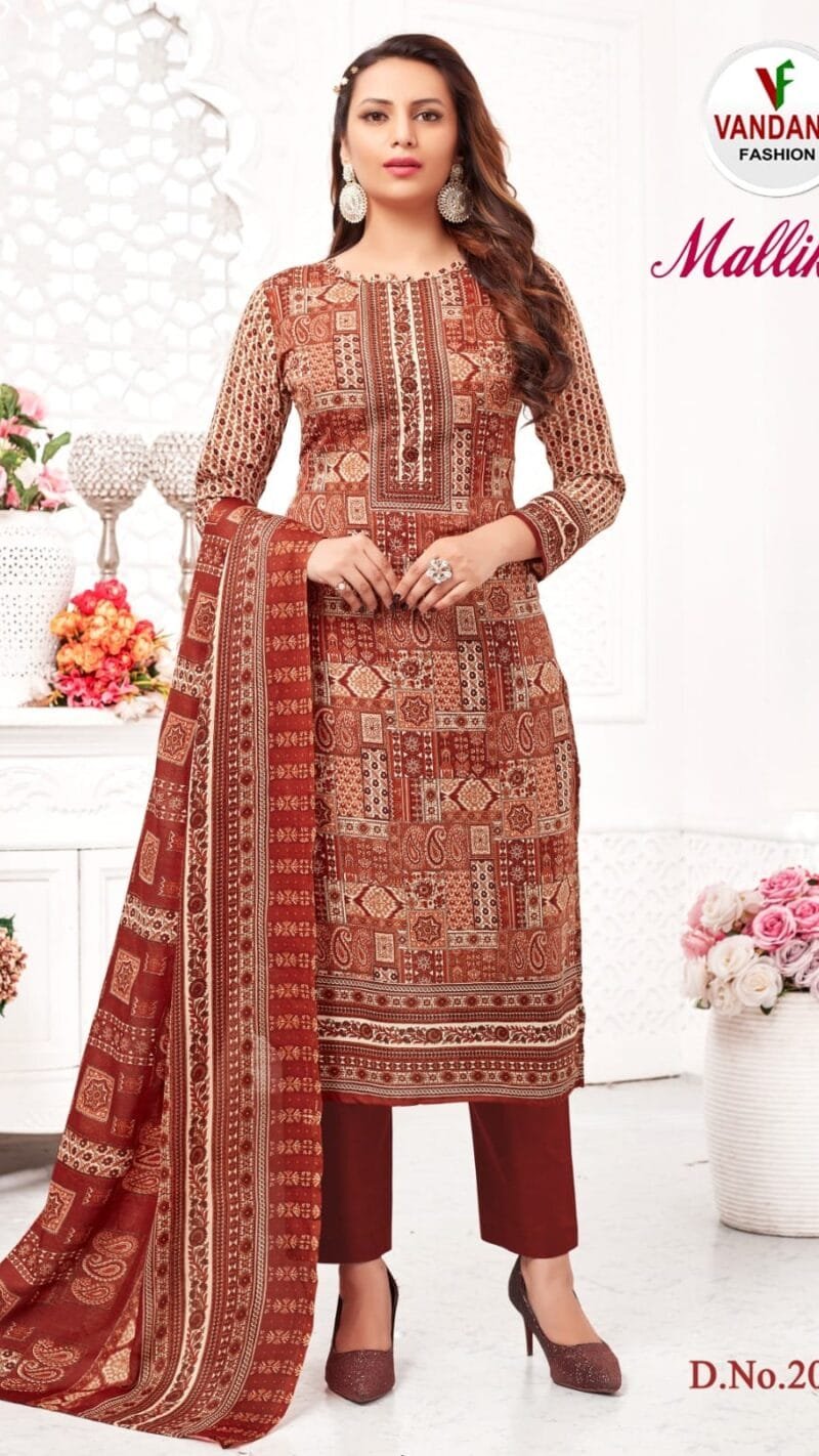 Vandana Mallika Vol 2 Wholesale Dress Material