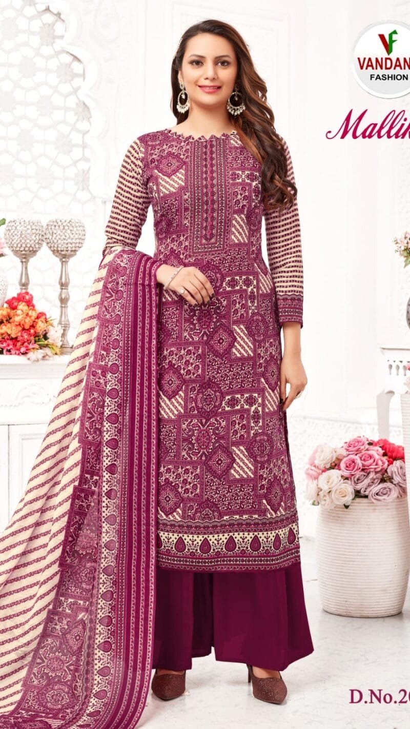 Vandana Mallika Vol 2 Wholesale Dress Material