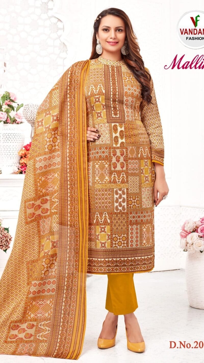 Vandana Mallika Vol 2 Wholesale Dress Material