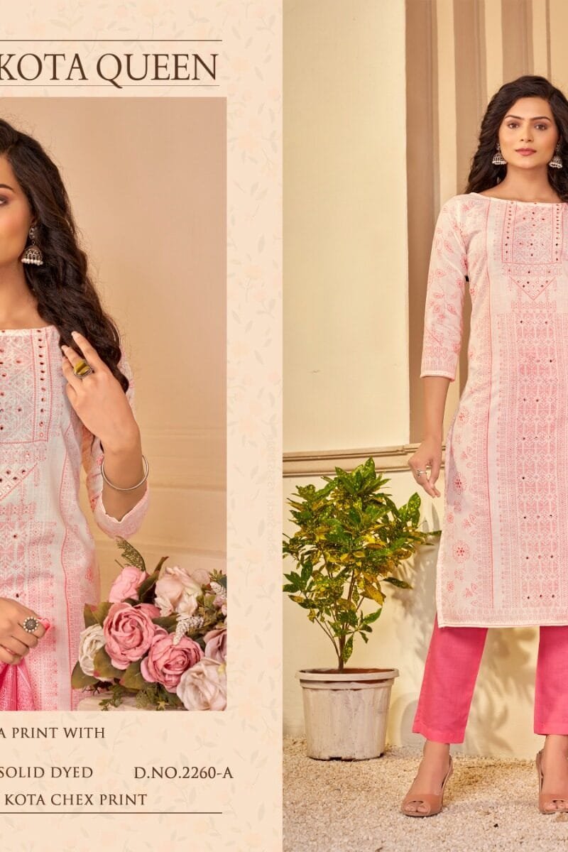 Bipson Kota Queen 2260Premium Cotton Collection