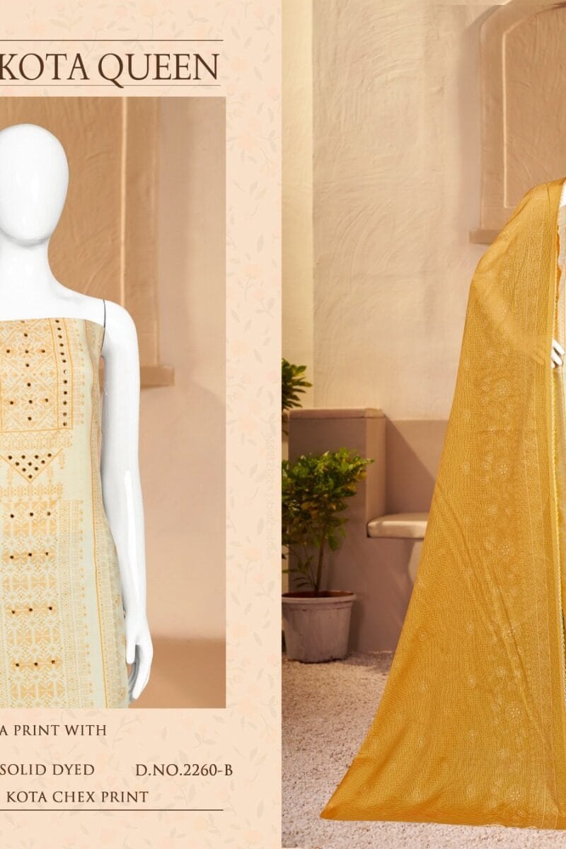 Bipson Kota Queen 2260Premium Cotton Collection