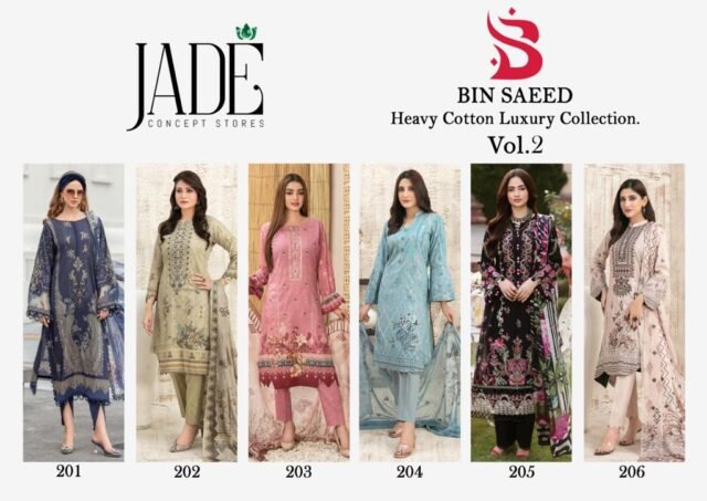 Jade Luxury Collection Vol 2 Wholesale Dress Material