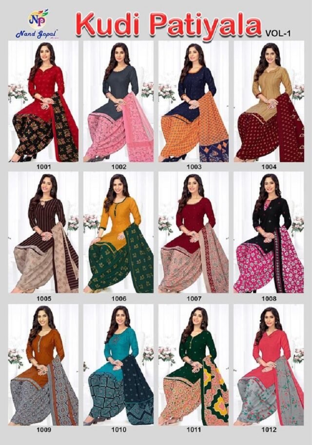 Kudi Patiyala Vol 1 Nand Gopal Wholesale Cotton Dress Material