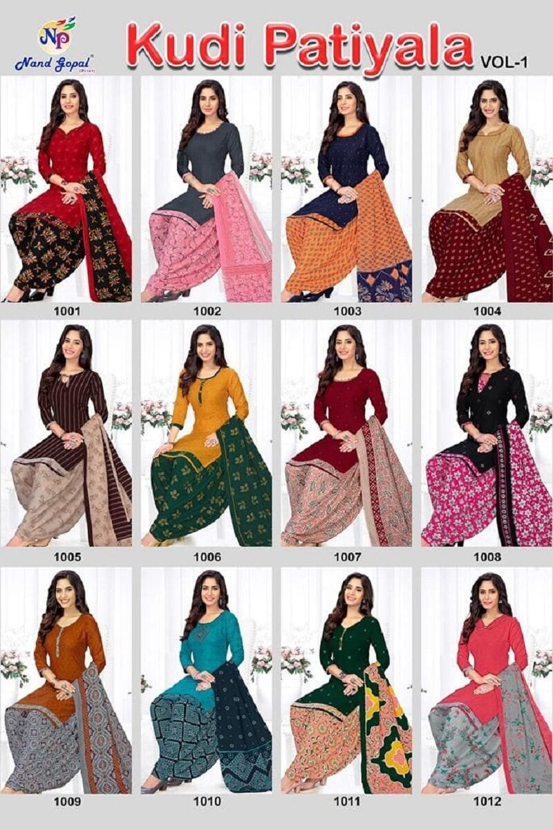 Kudi Patiyala Vol 1 Nand Gopal Wholesale Cotton Dress Material