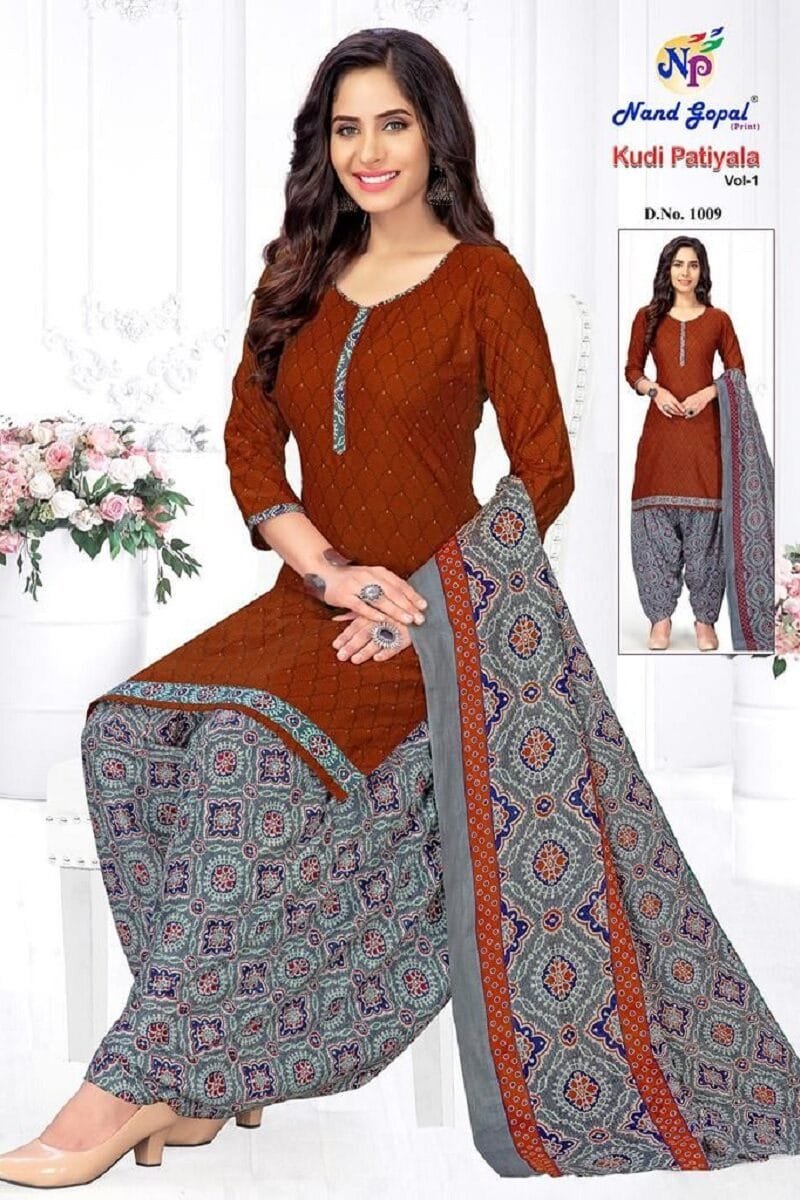 Kudi Patiyala Vol 1 Nand Gopal Wholesale Cotton Dress Material